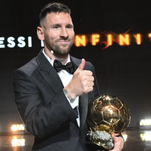 Lionel Messi obtiene el Balón de Oro 2023 en París